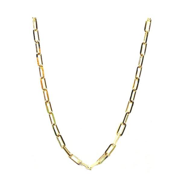 Athena Designs Gold 16” Thin Link Chain Necklace