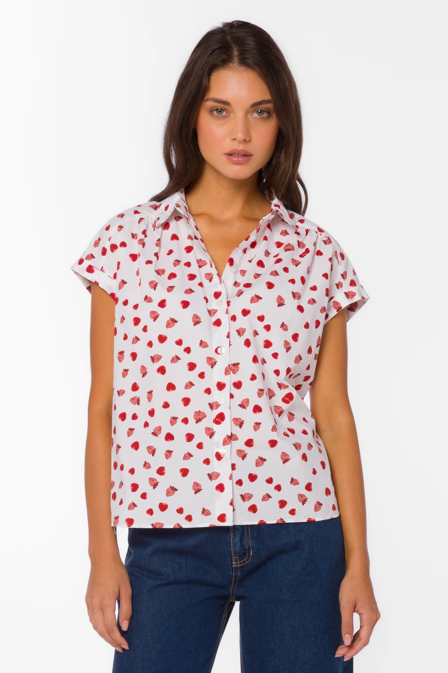 Velvet Heart Babs Strawberry Fields Shirt
