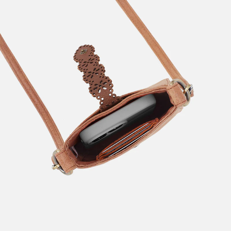 Hobo Tabby Phone Crossbody Whiskey