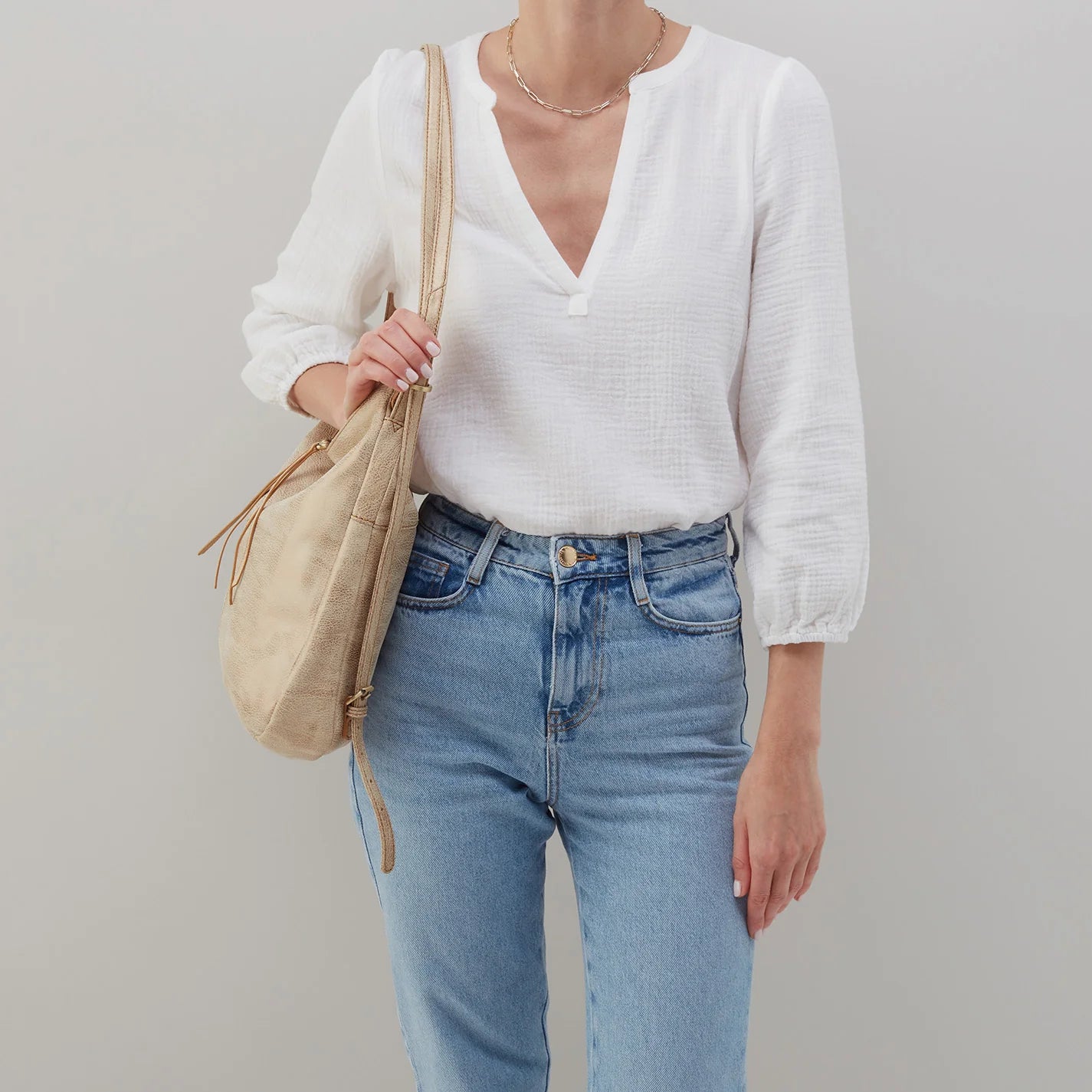 Hobo Merrin Purse/Backpack Gold Leaf