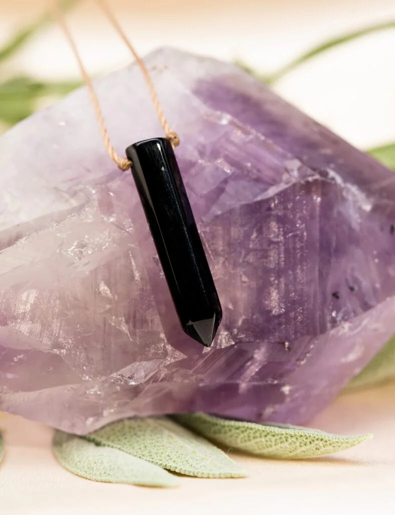 Black Onyx Dream Necklace for Strength