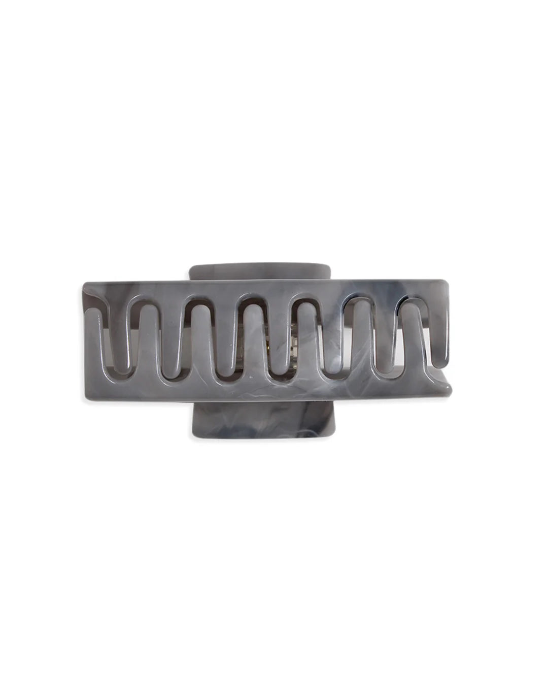 Gray Marble - Claw Clip