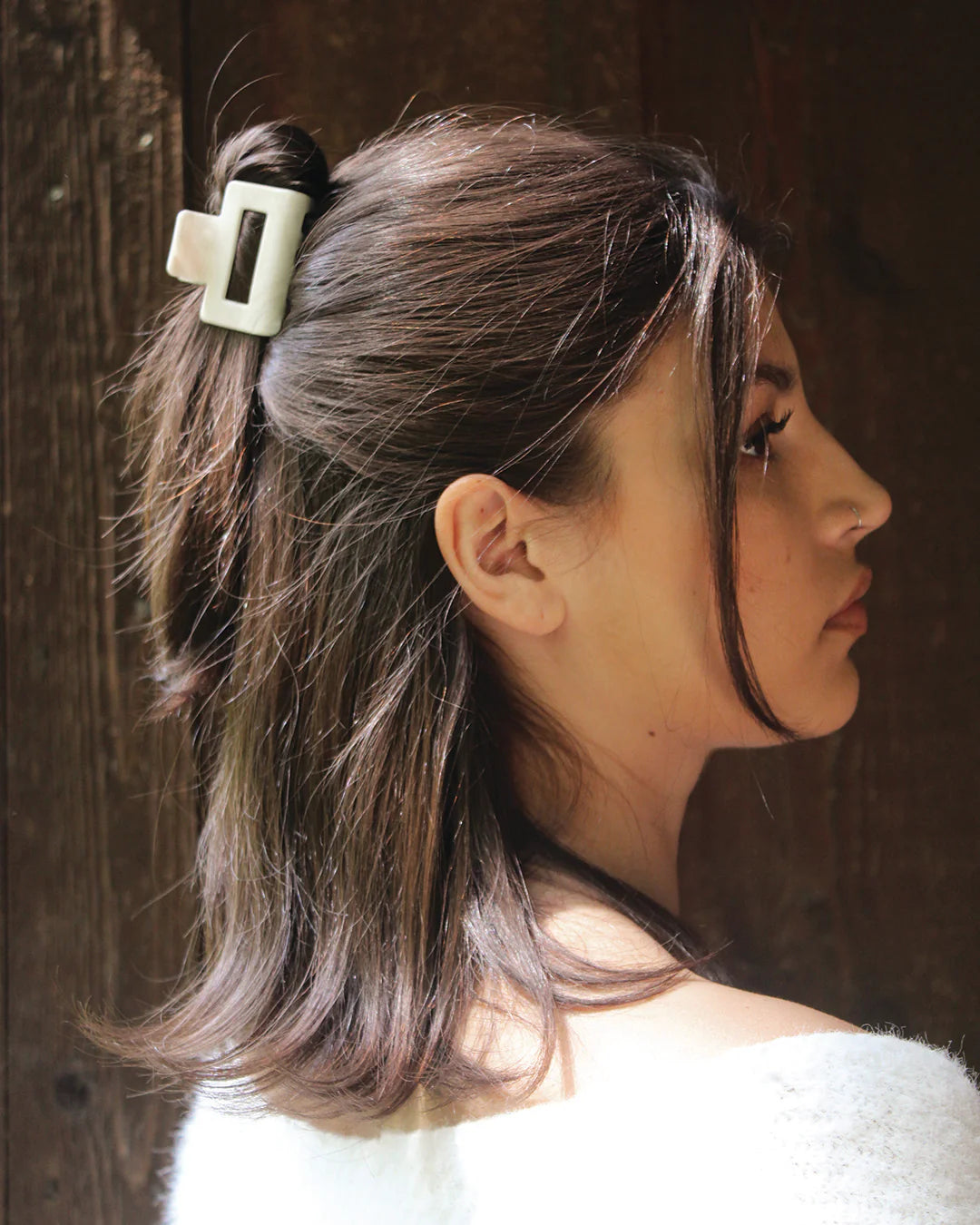 Oak & Vanilla Claw Clips