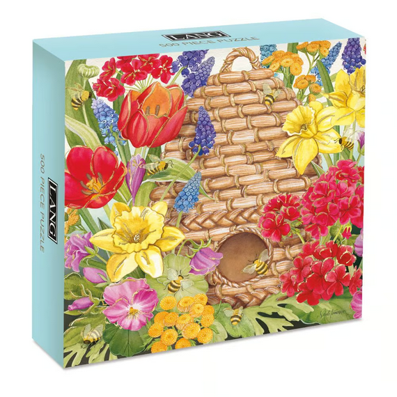 Beehive and Blooms Luxe 500 Piece Puzzle