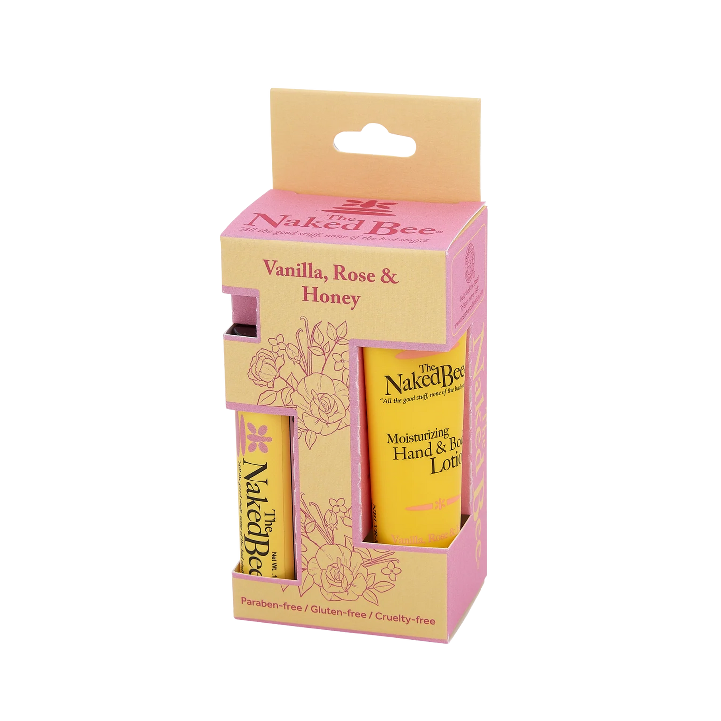 Contemporary Vanilla, Rose & Honey Pocket Pack
