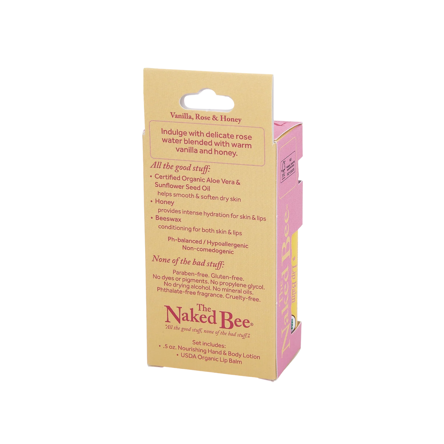 Contemporary Vanilla, Rose & Honey Pocket Pack