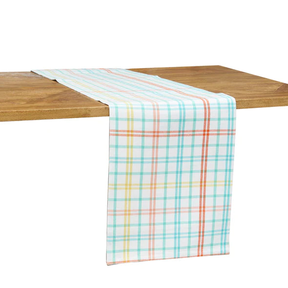 Carol & Frank Bunny Trail Plaid Runner