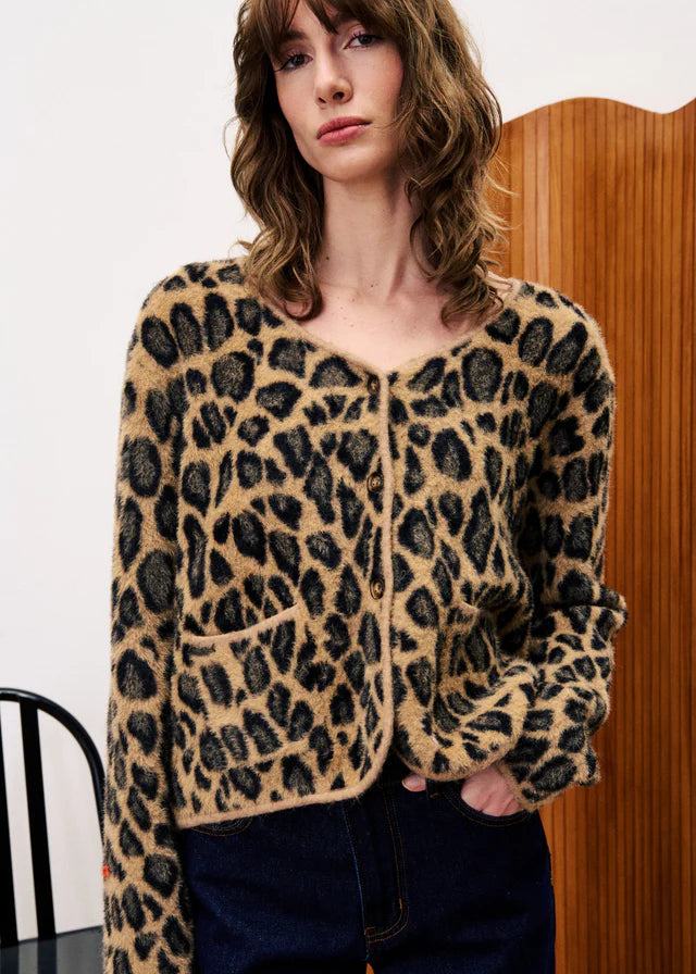 FRNCH Begonia Cardigan