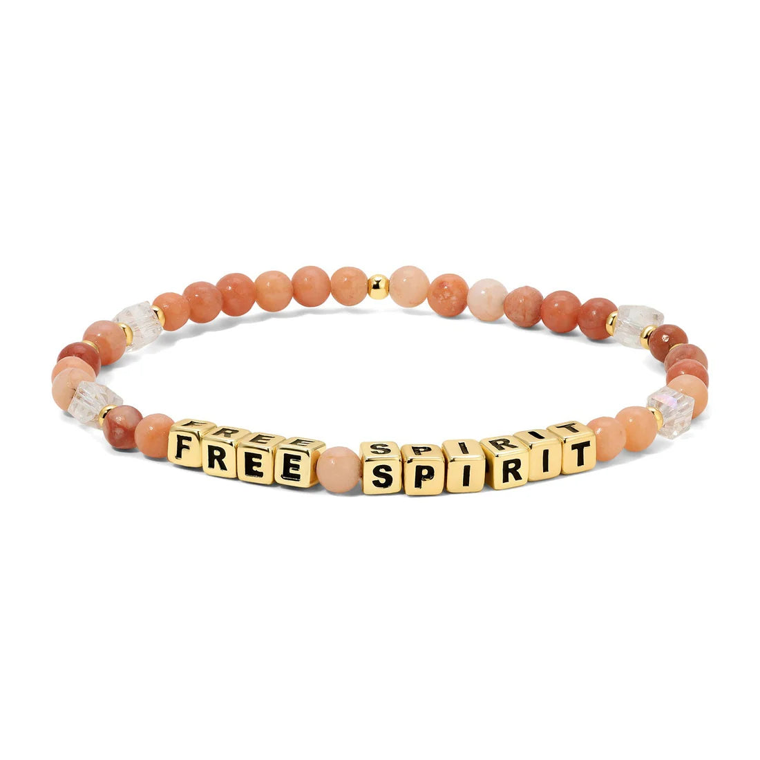 Free Spirit Colorful Words Bracelet