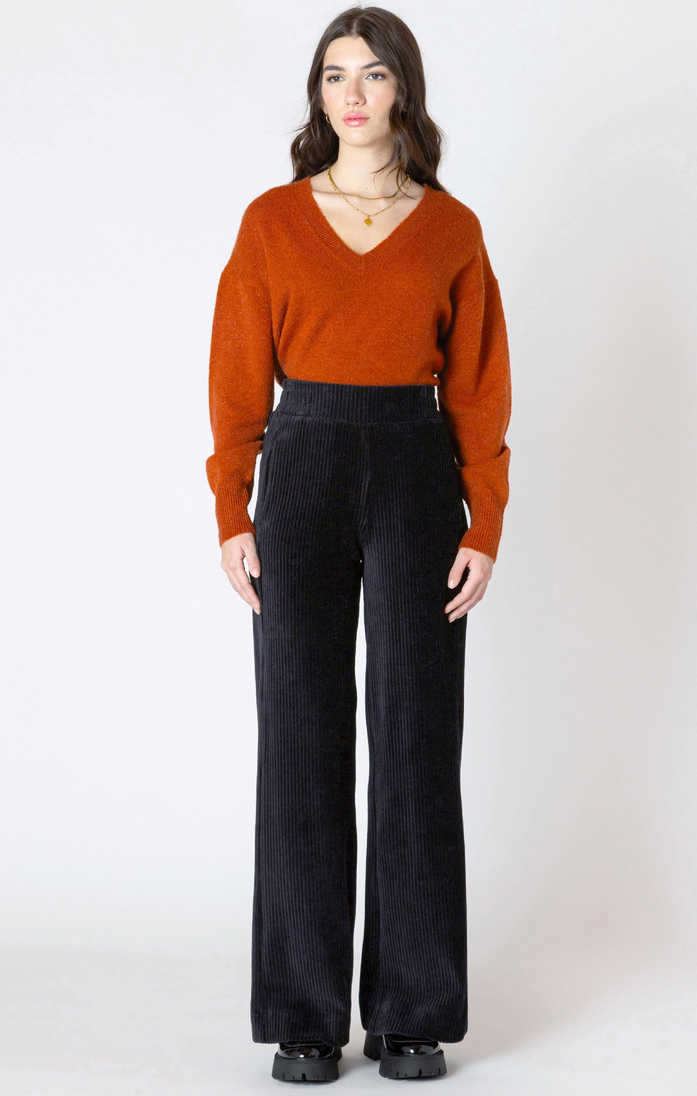 Dex Wide Leg Corduroy Pant