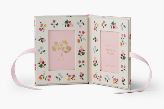 Ditsy Dahlia Folio Paper Wrapped Picture Frame