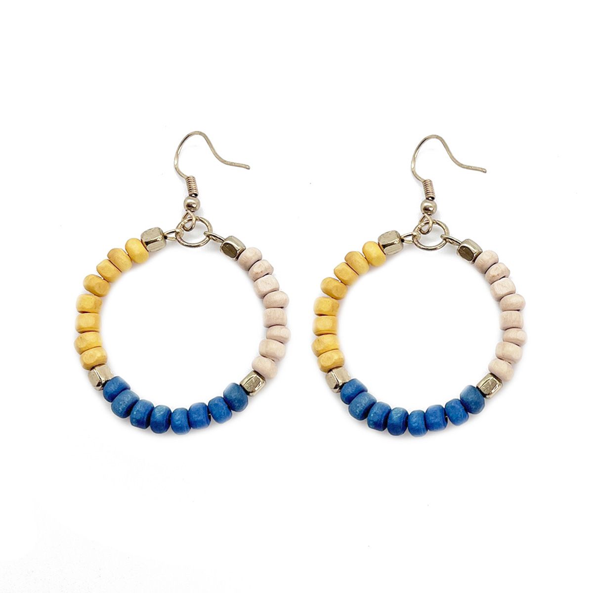 Prismatic Hues Hoop Earrings - Multiple Color Options