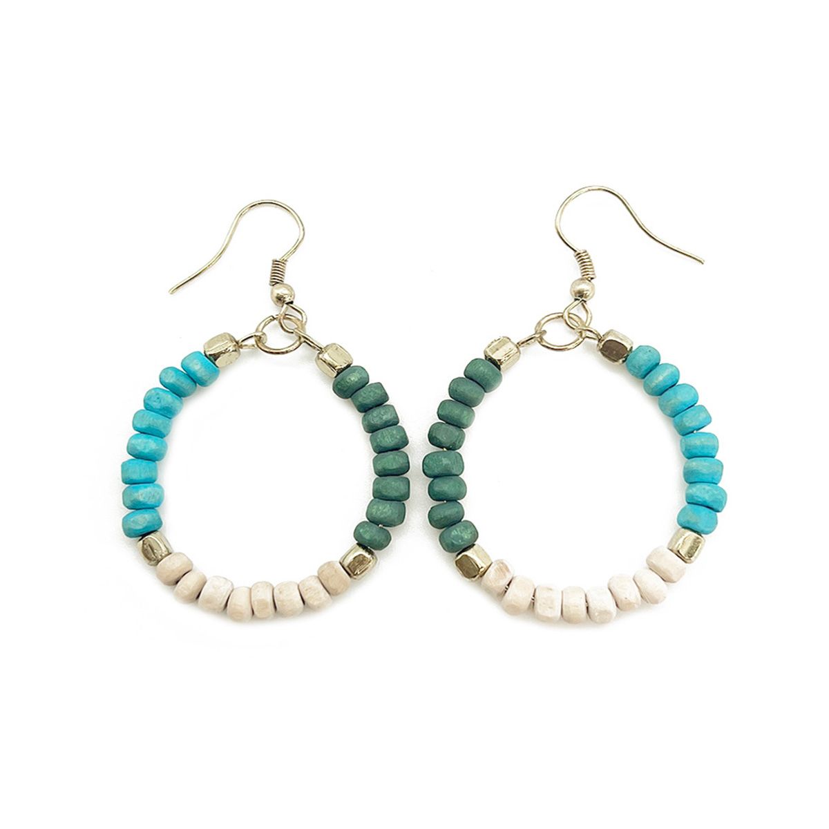 Prismatic Hues Hoop Earrings - Multiple Color Options