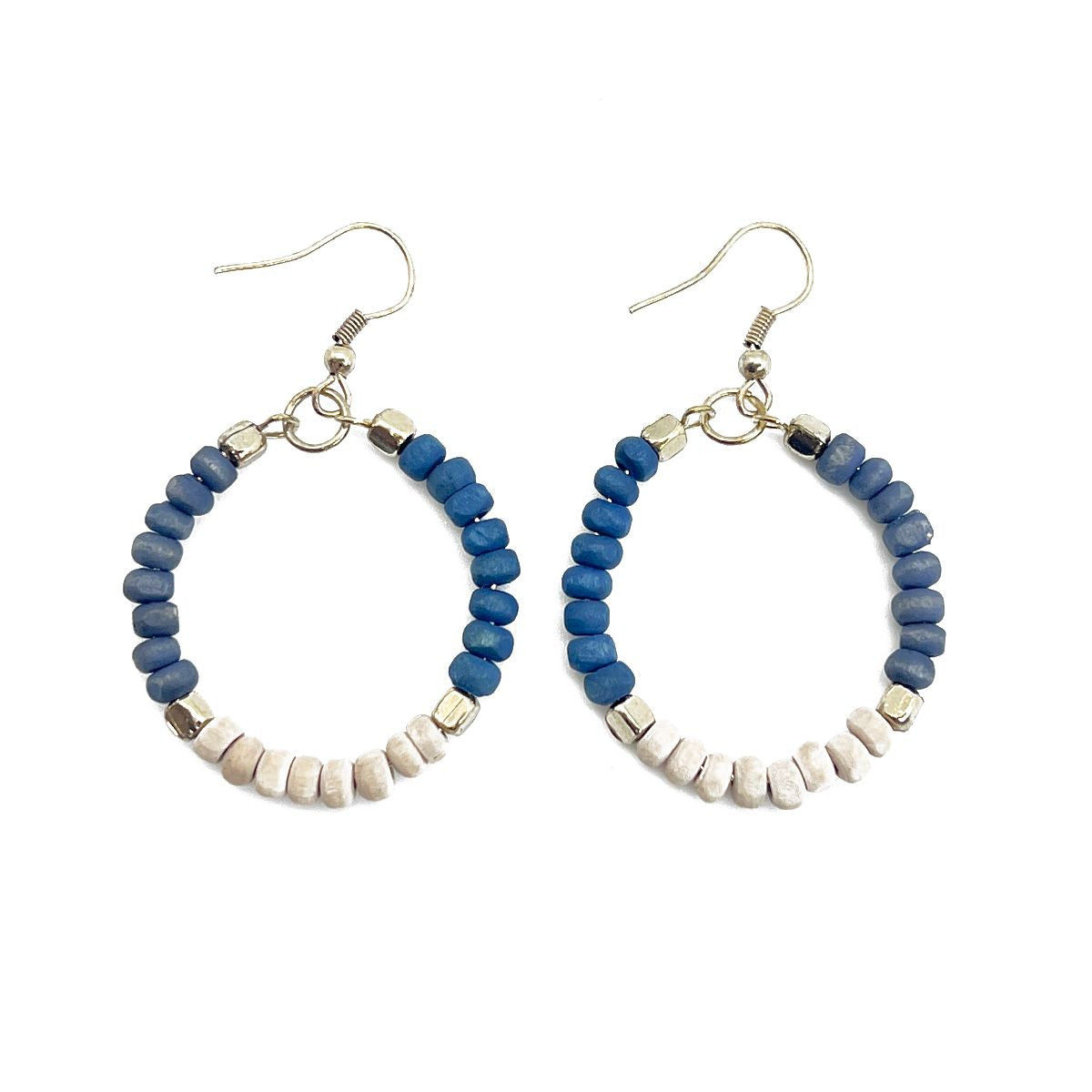 Prismatic Hues Hoop Earrings - Multiple Color Options
