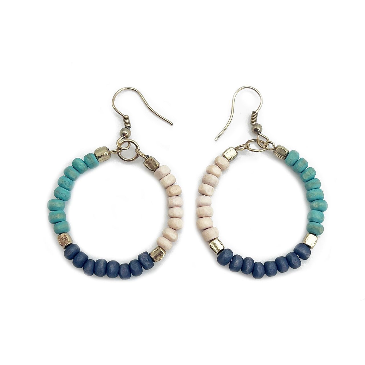 Prismatic Hues Hoop Earrings - Multiple Color Options