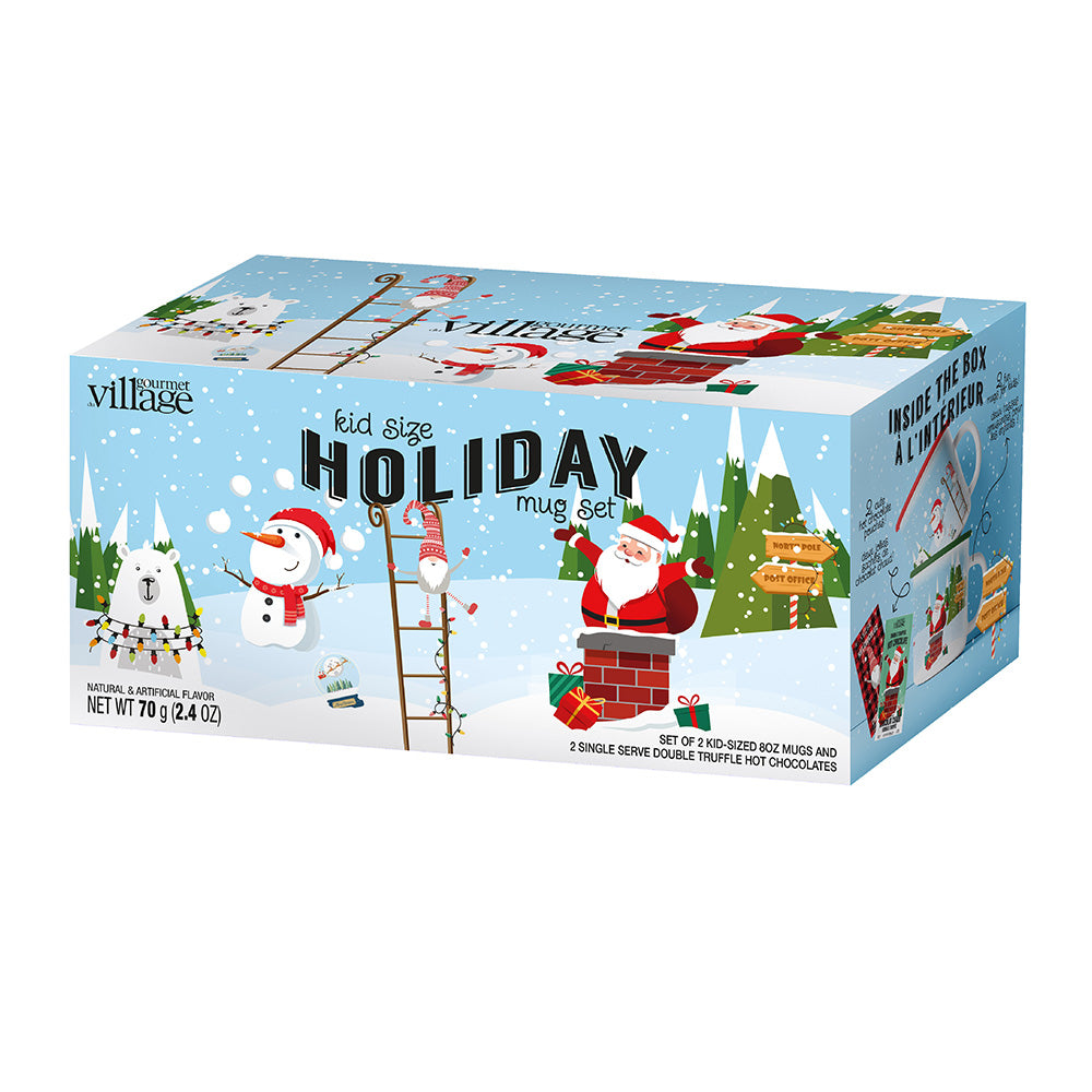 Kid Sized Holiday Mug Set