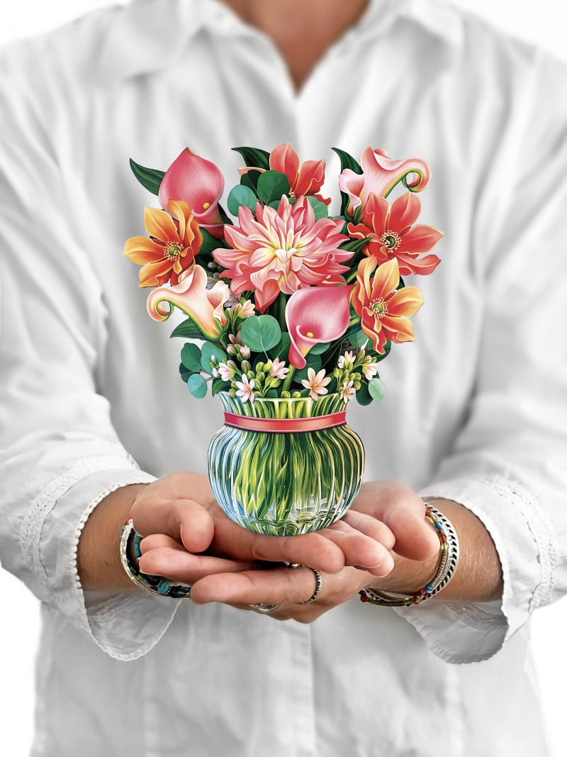 Fresh Cut Paper Mini Bouquet