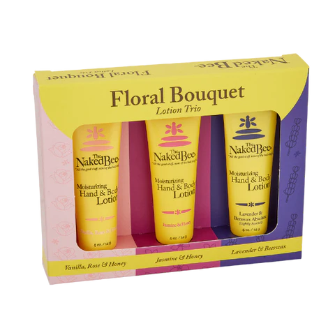 Floral Bouquet Lotion Trio