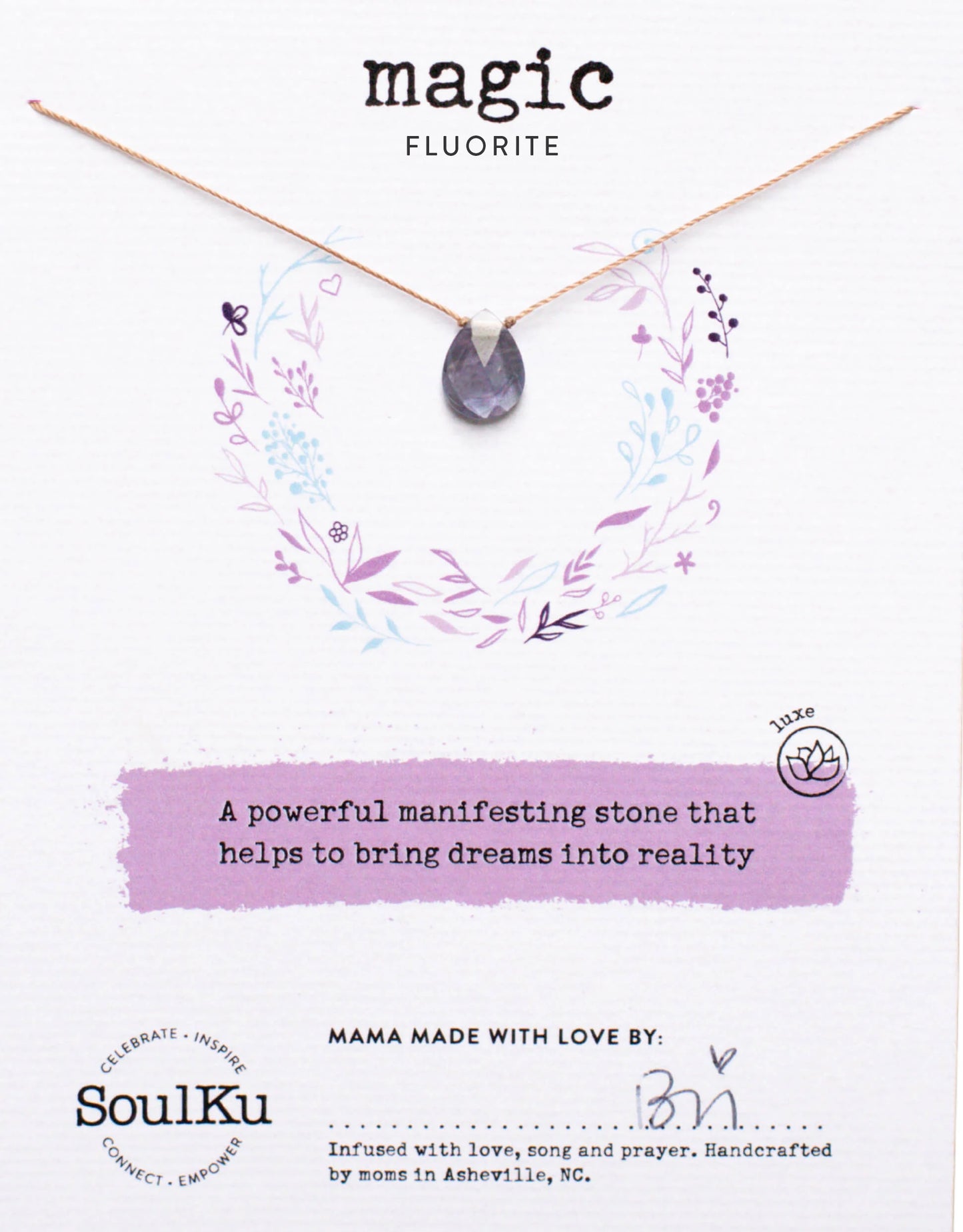 Fluorite Luxe Necklace for Magic