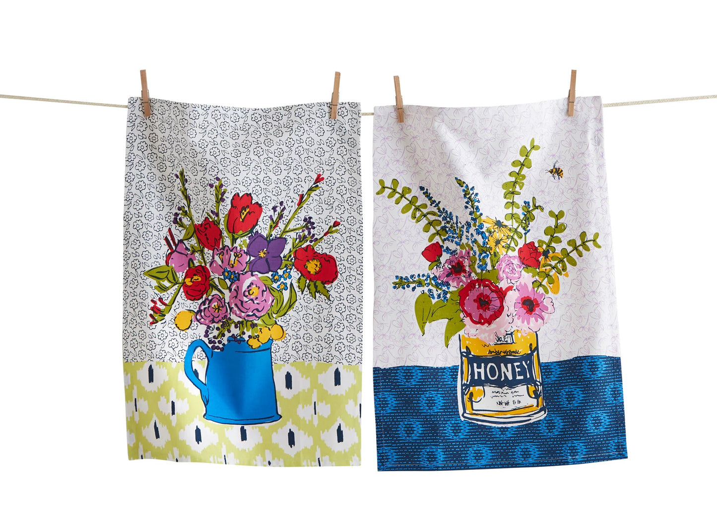 Farmhouse Bouquet Dishtowels