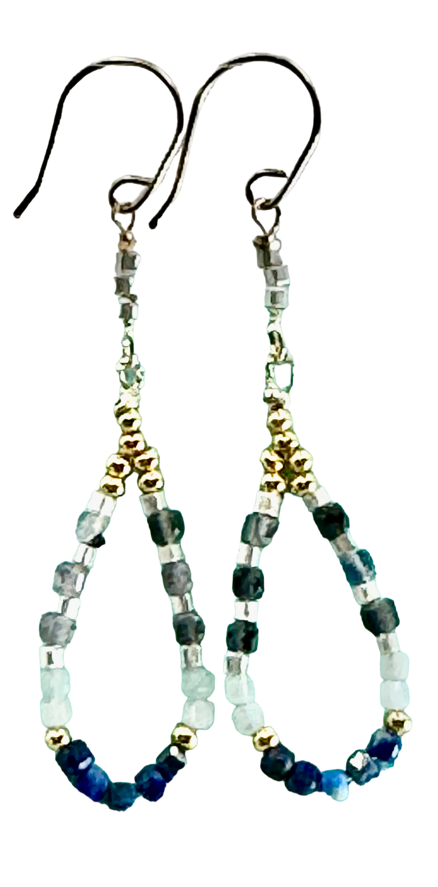 Silver Sparrow Oval Gold Filled Hoops