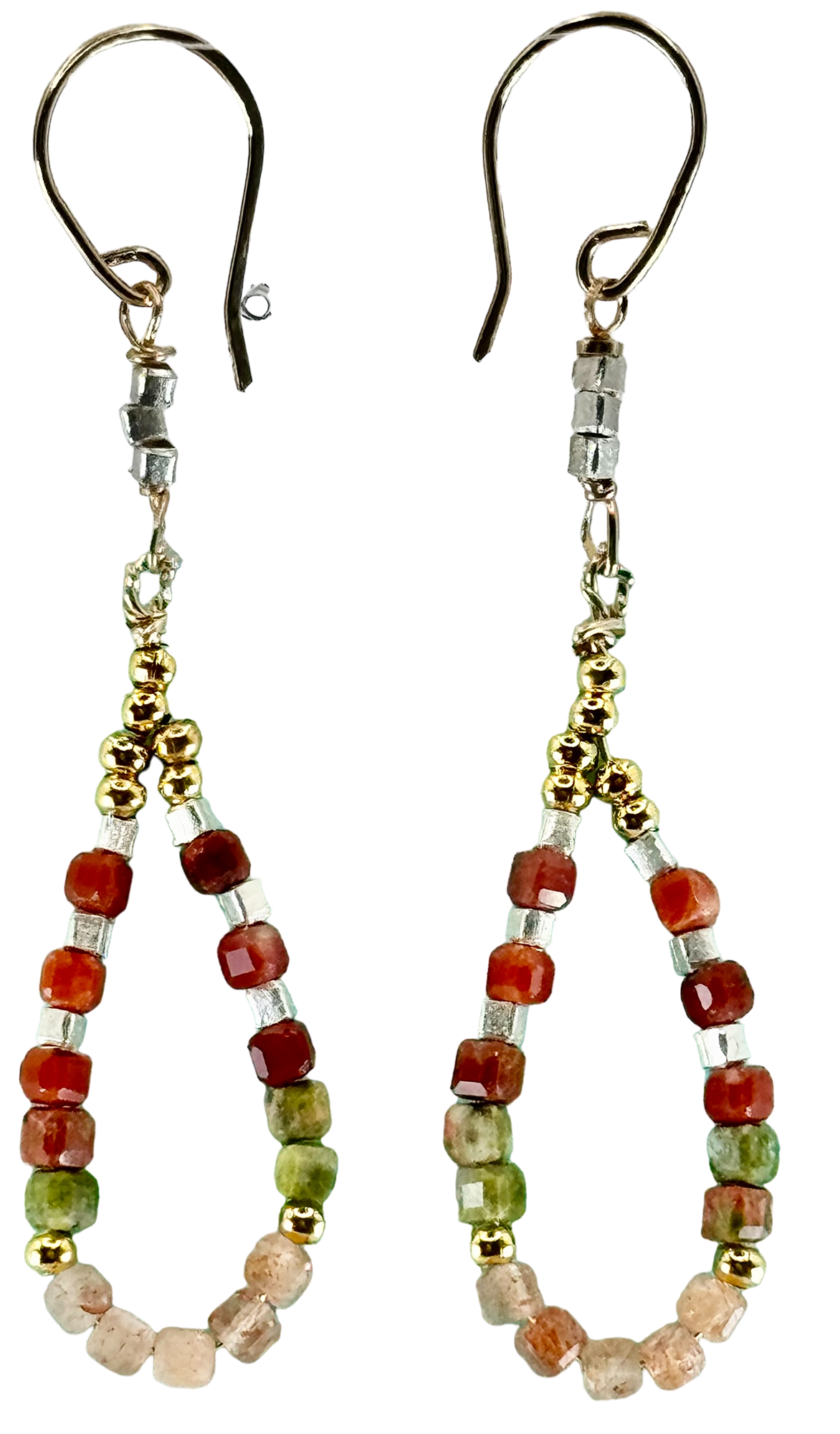 Silver Sparrow Oval Gold Filled Hoops