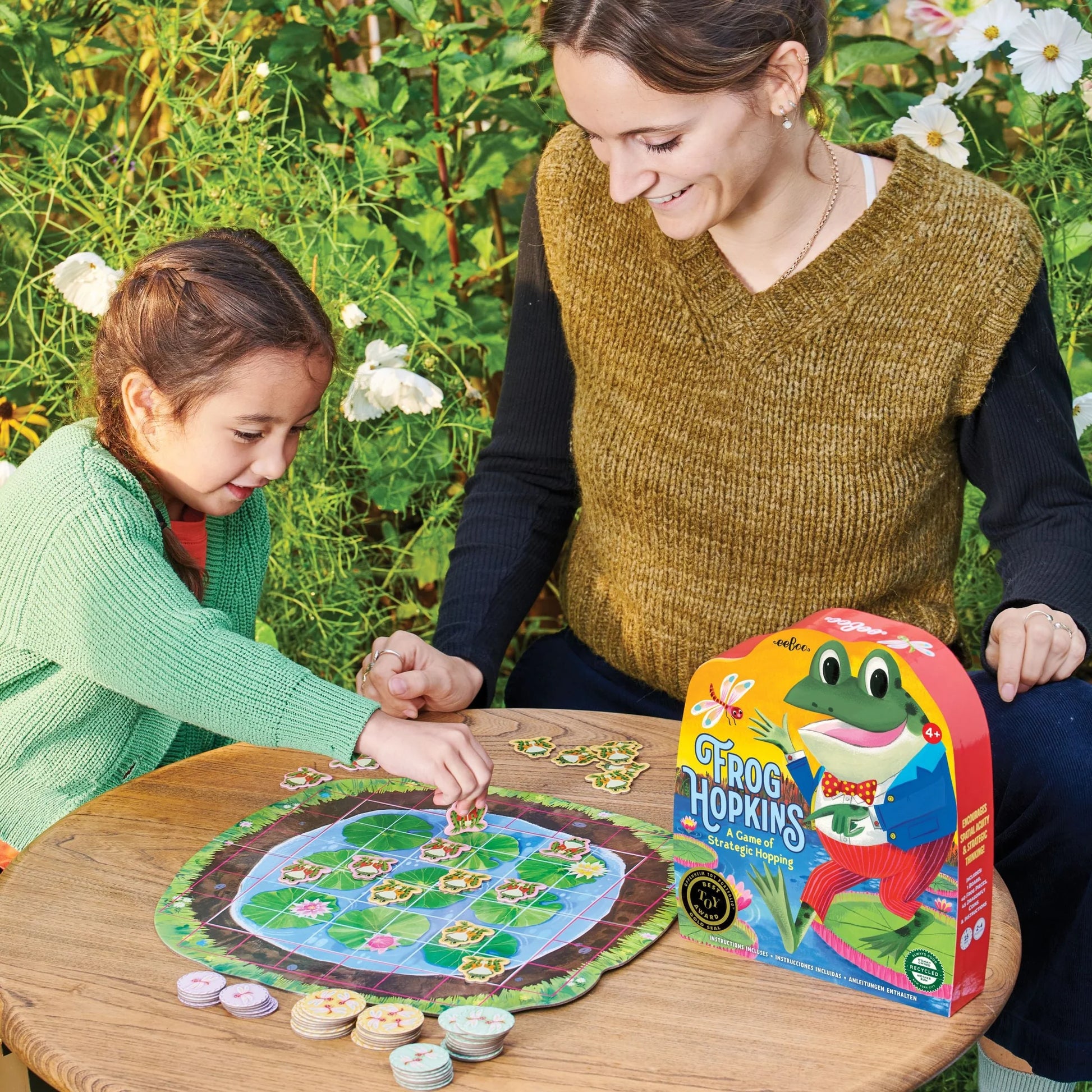 Frog Hopkins Shaped Game