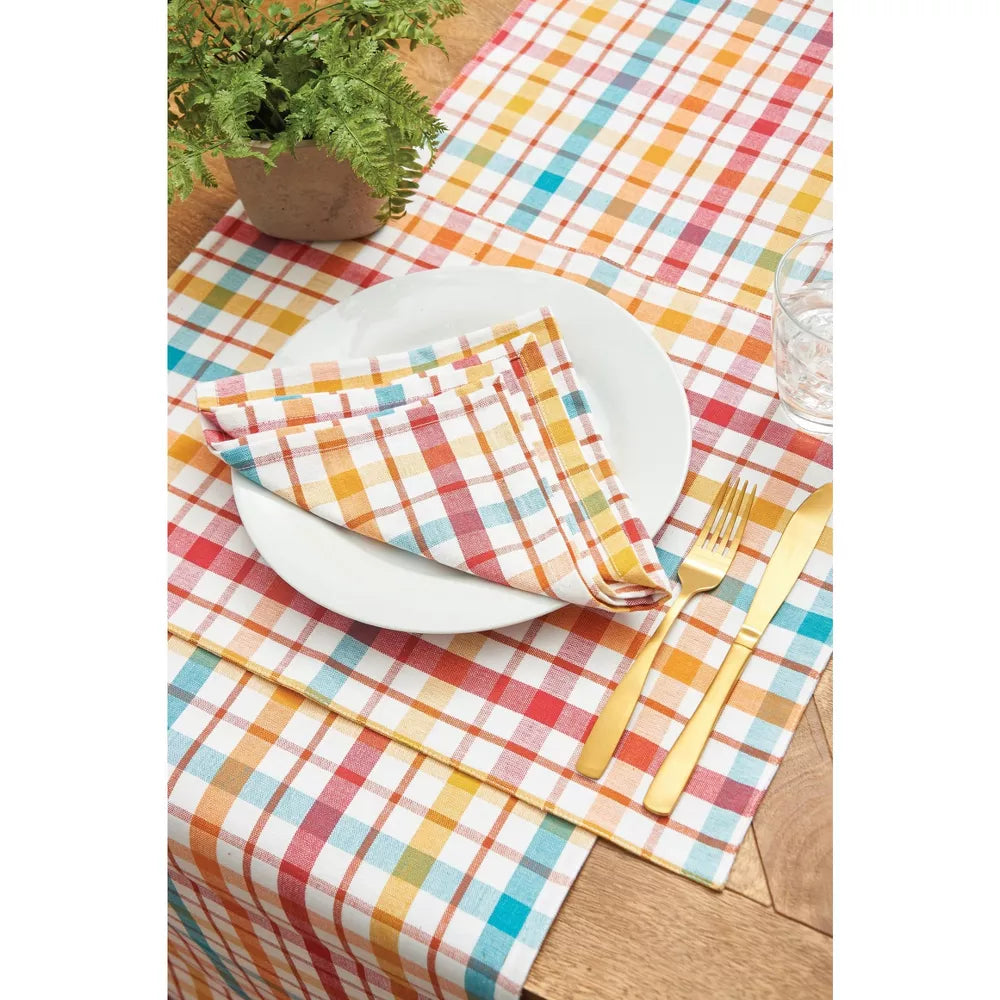 Carol & Frank Radley Plaid Napkin