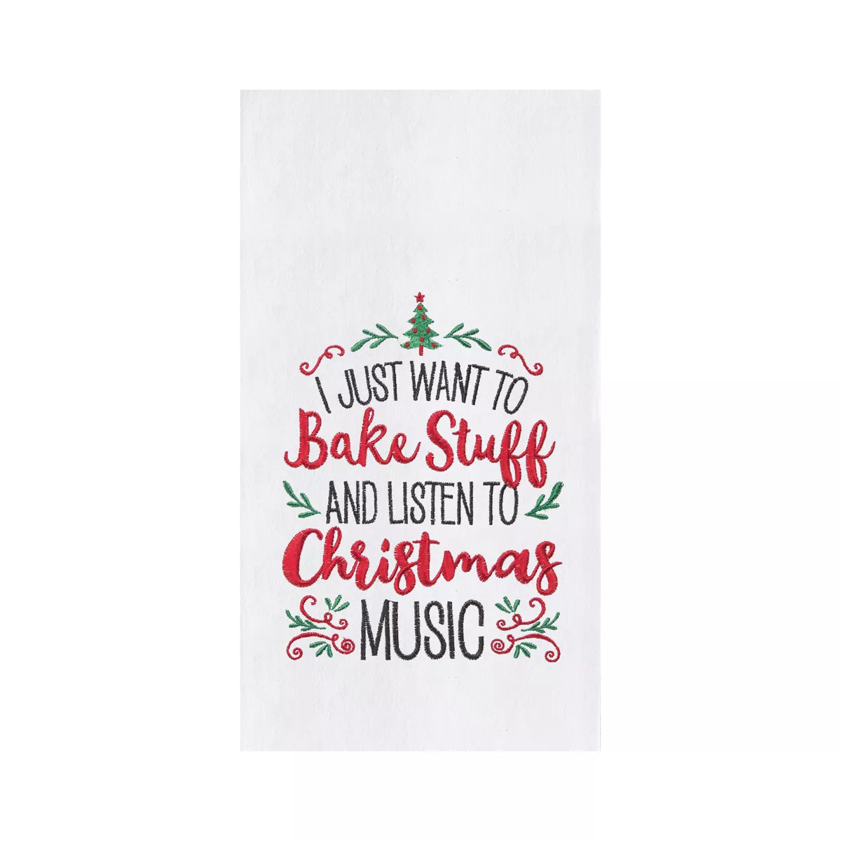 Bake & Christmas Flour Sack Kitchen Towel