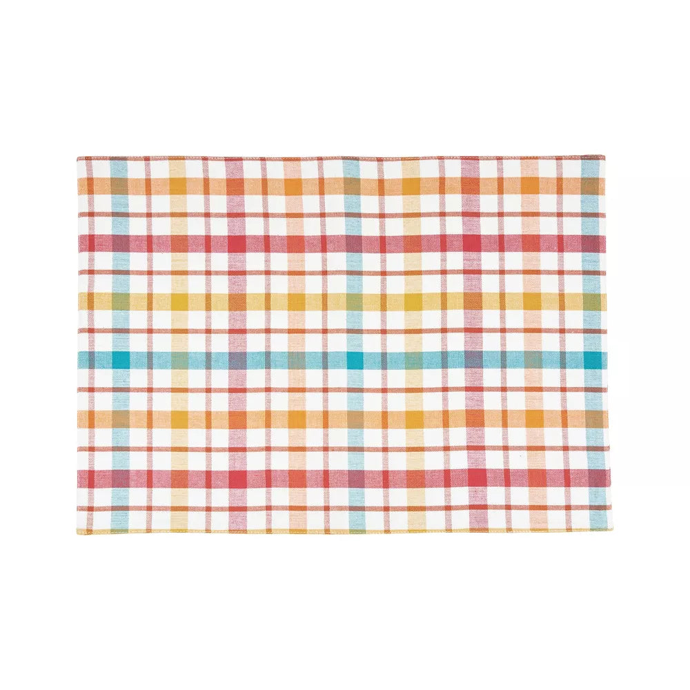 Carol & Frank Radley Plaid Placemat