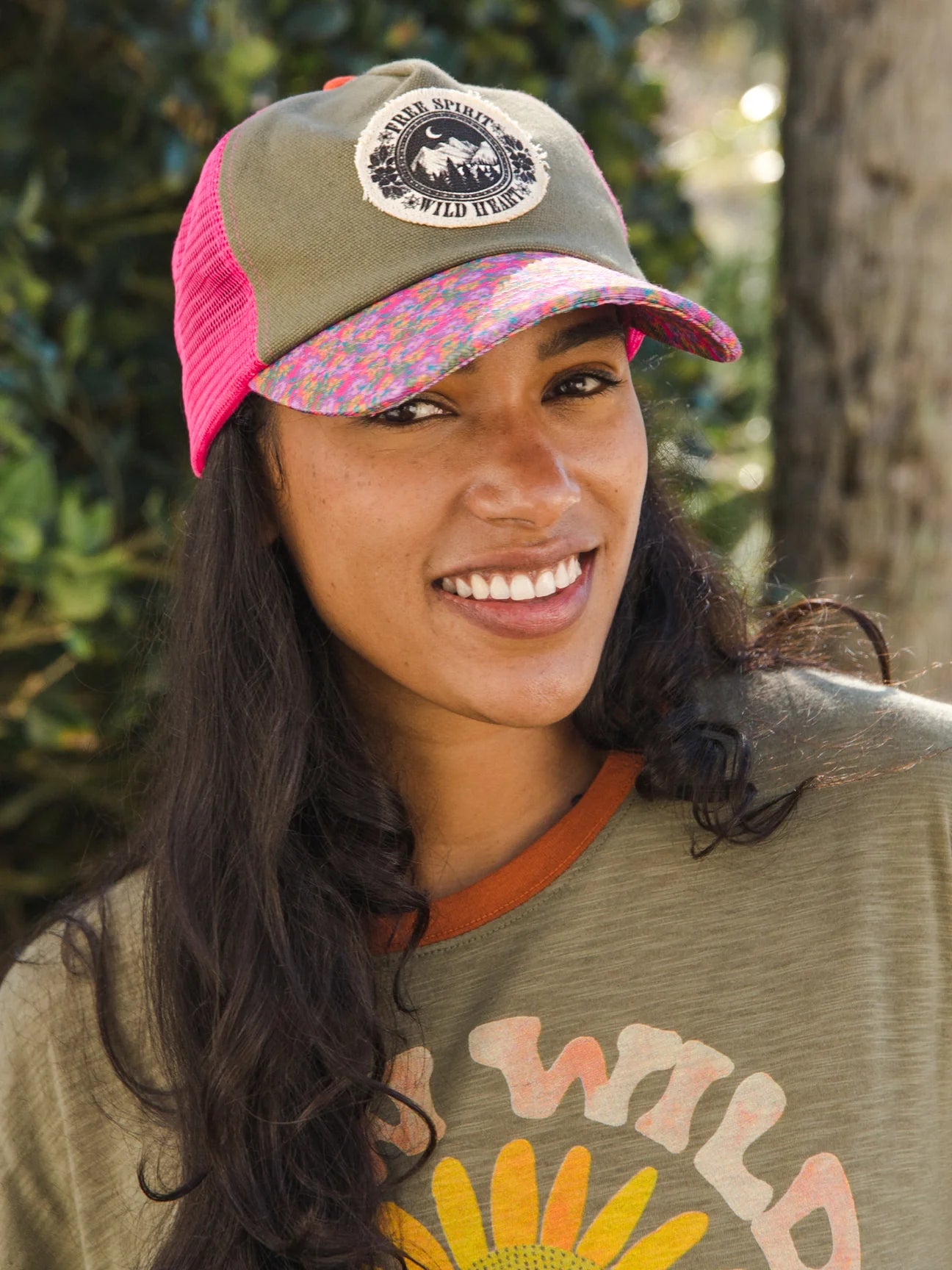 Canvas Trucker Hat - Free Spirit