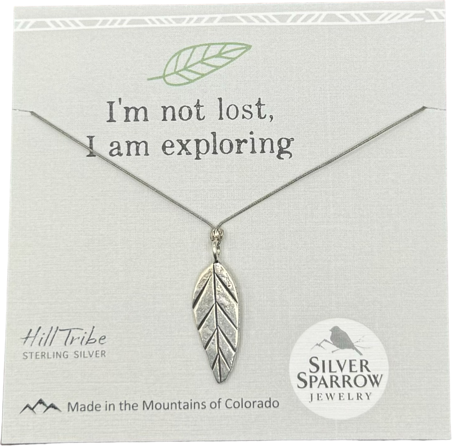 Hill Tribe Leaf Necklaces