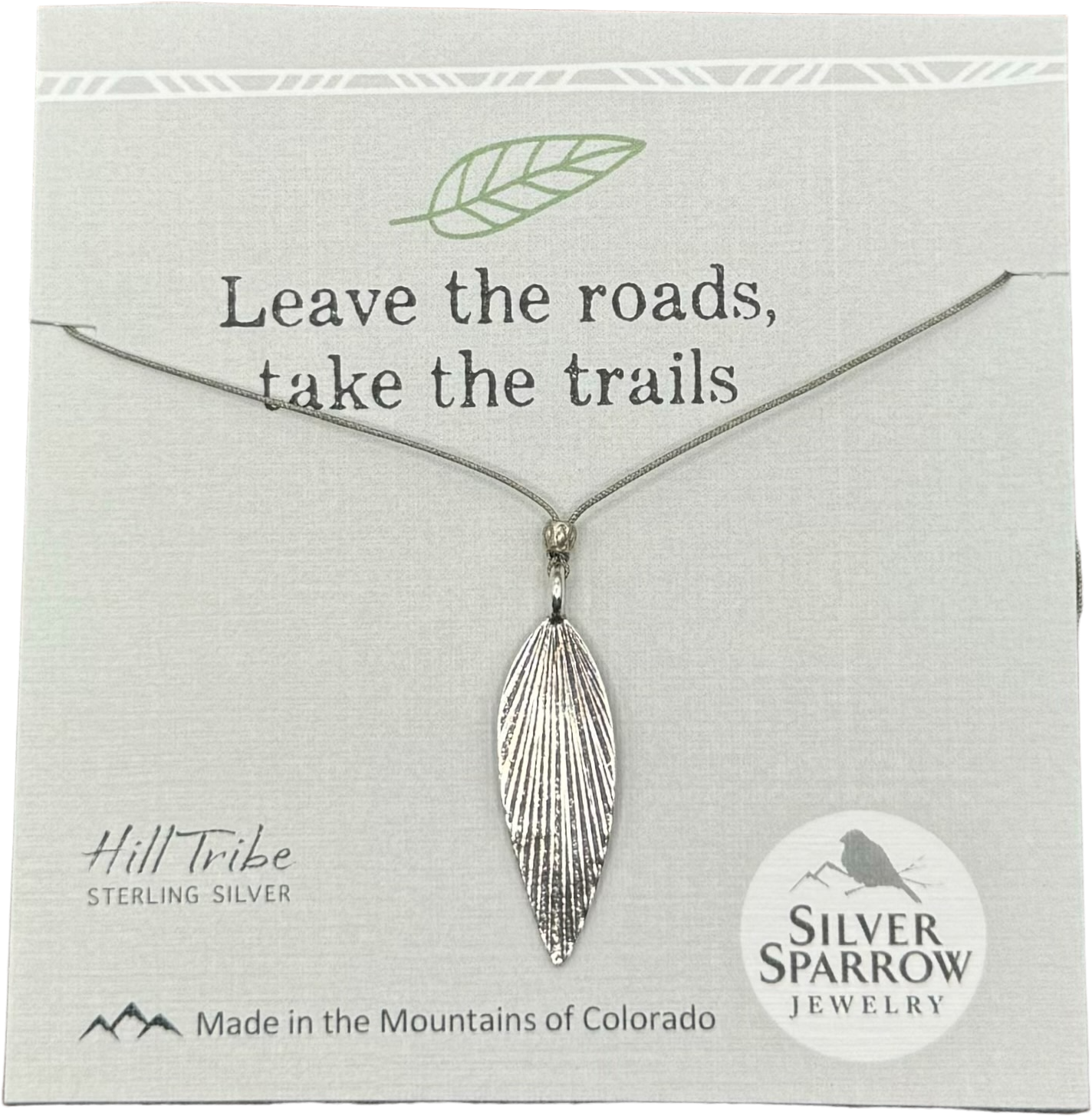 Hill Tribe Leaf Necklaces