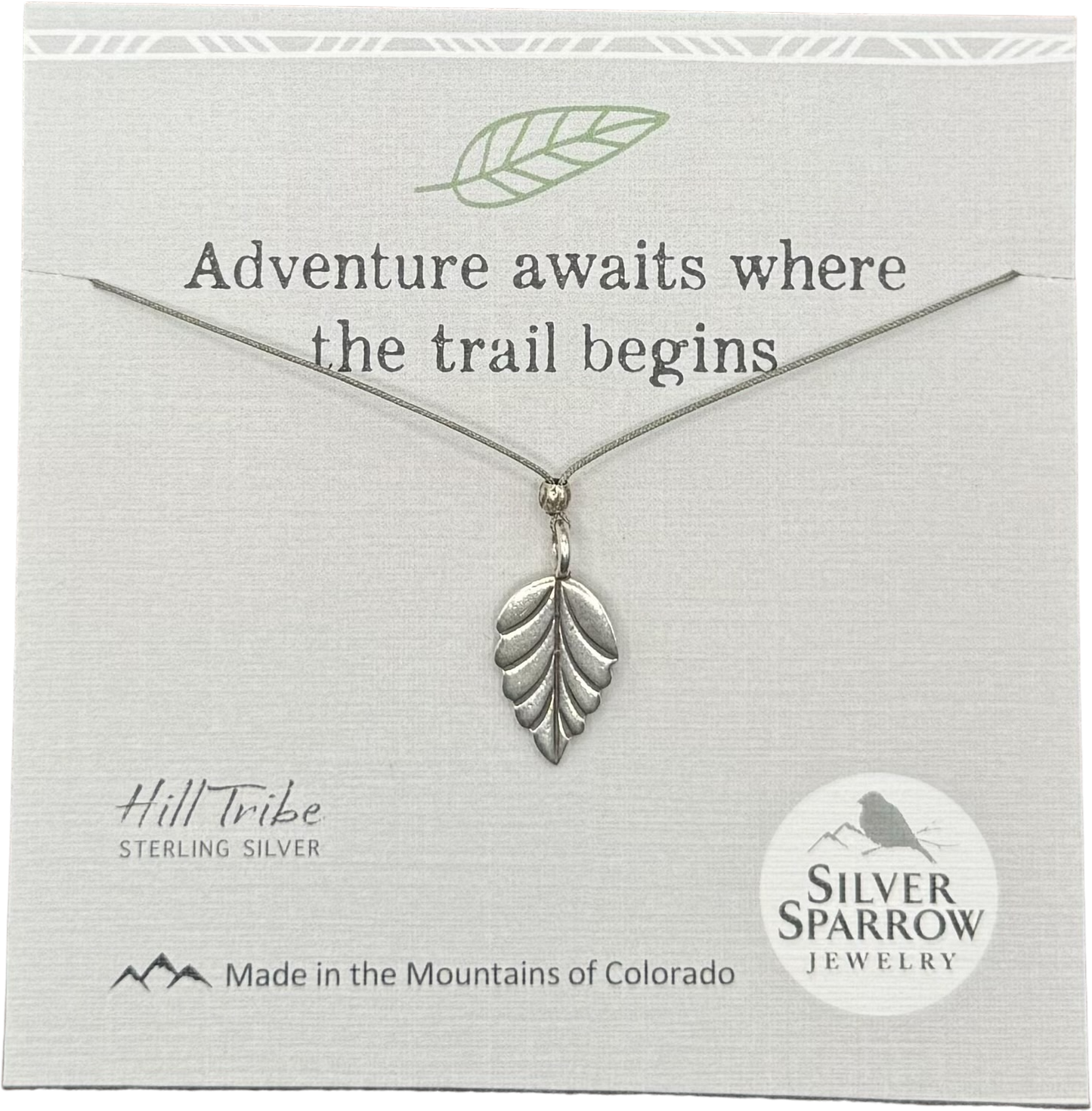 Hill Tribe Leaf Necklaces