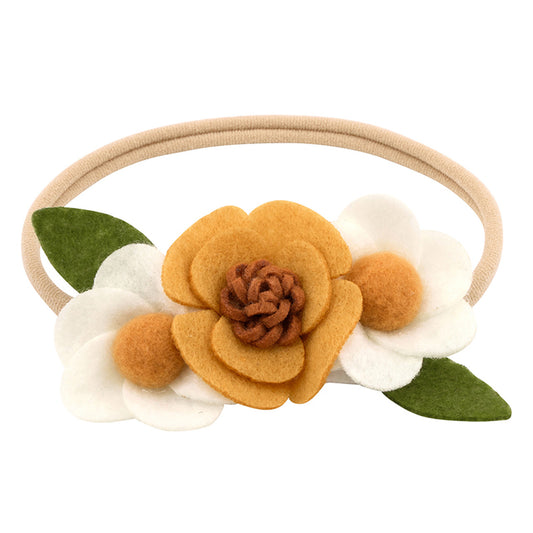 Headband - Daisy/Gold