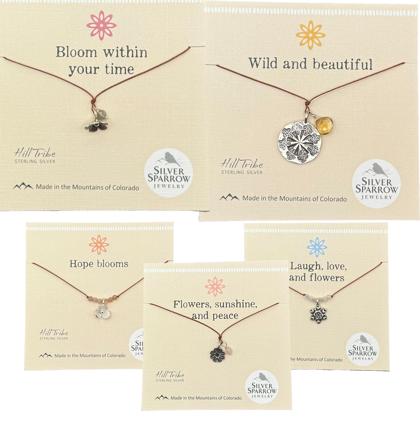 Hill Tribe Flower Necklaces