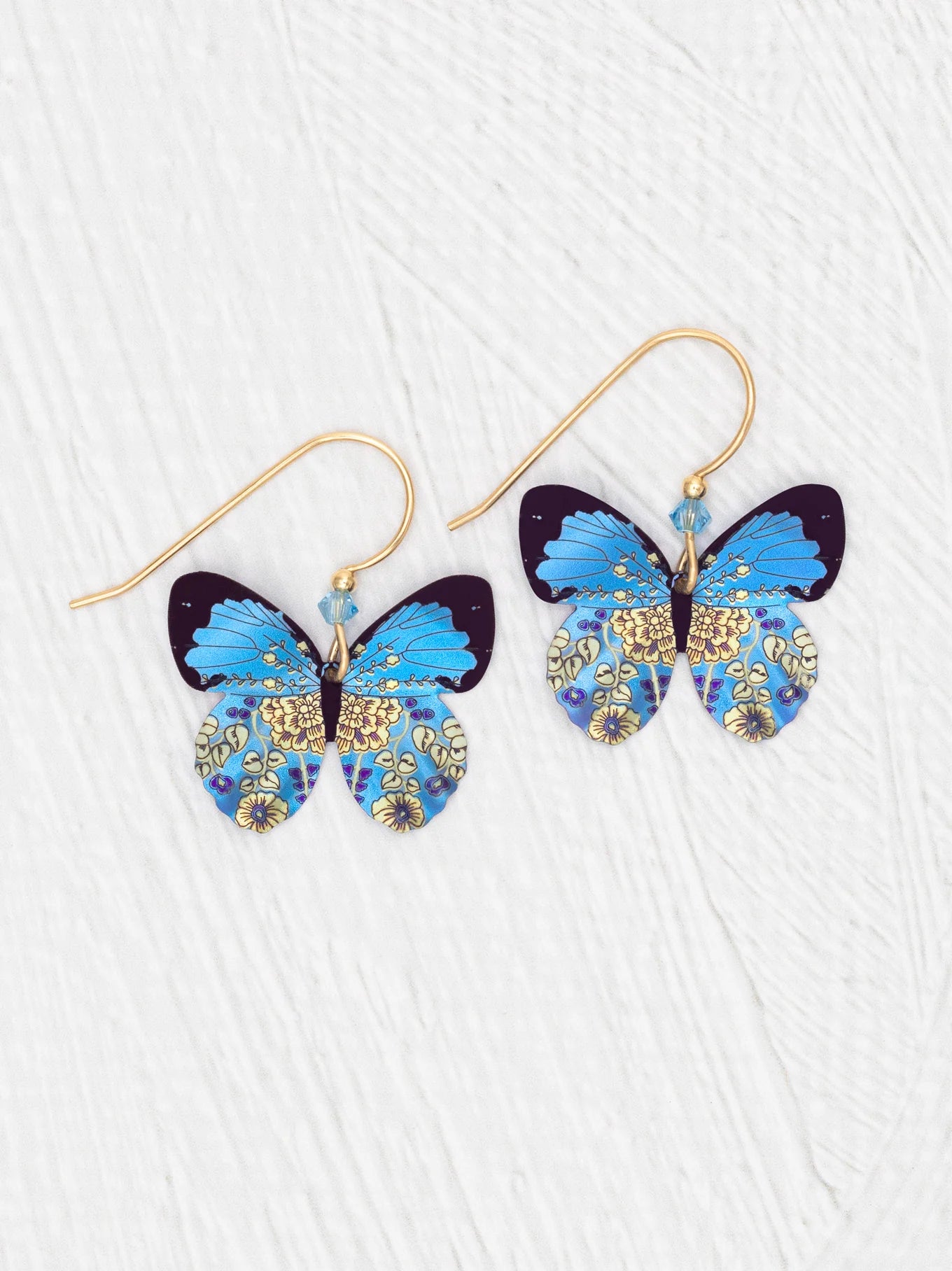 Holly Yashi Blooming Butterfly Earrings