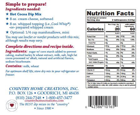 Hot Cocoa Dip Mix