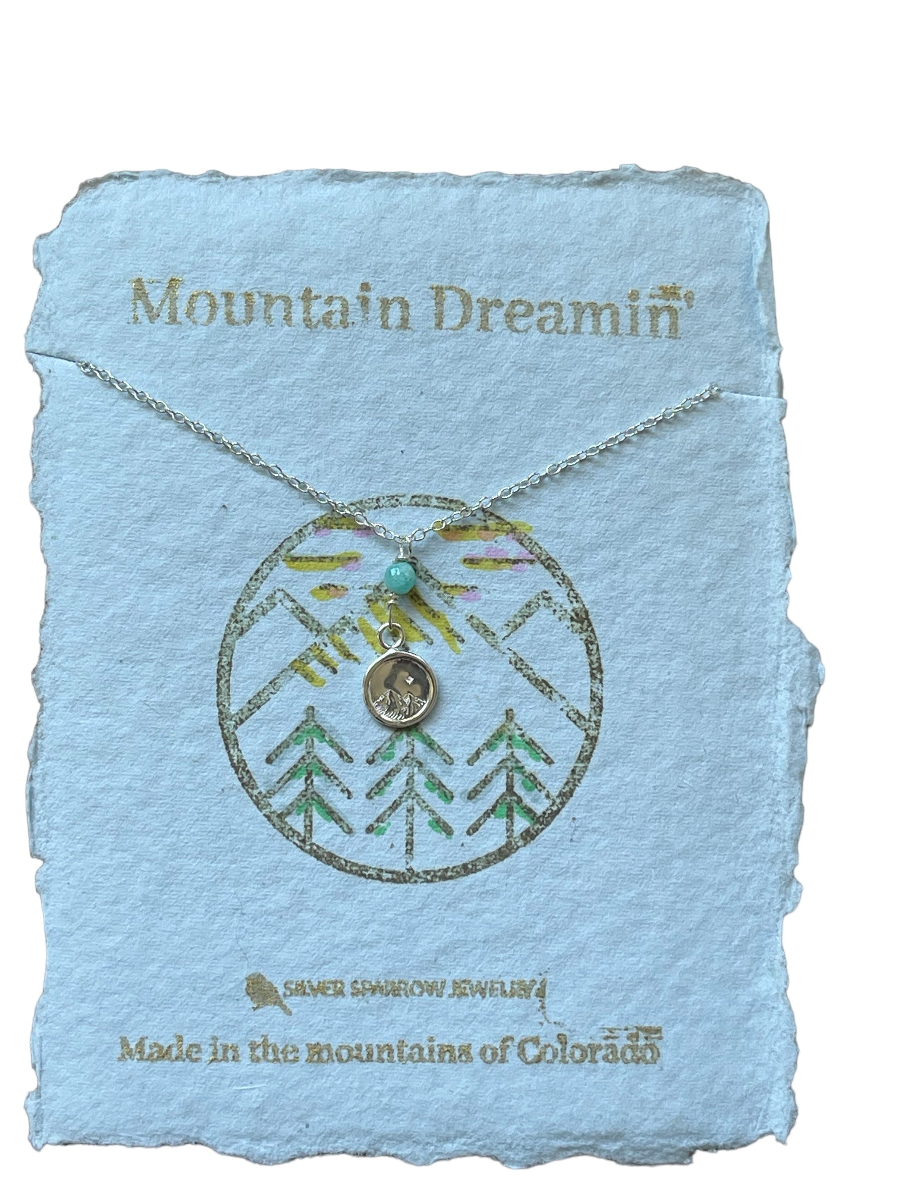 Mountain Dreaming Silver Necklace