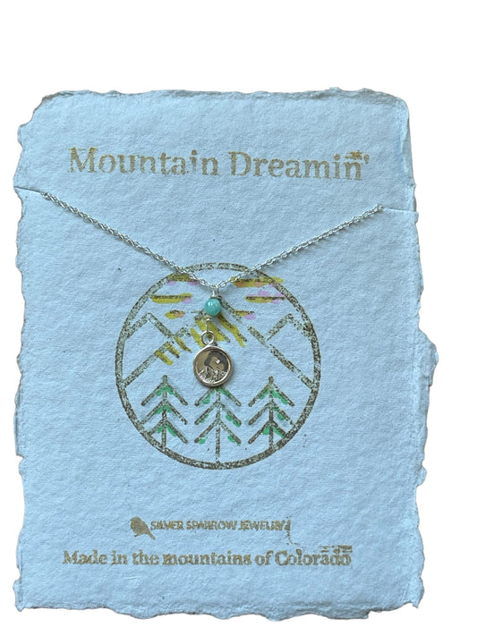 Mountain Dreaming Silver Necklace