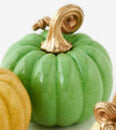 Resin Pumpkin Green