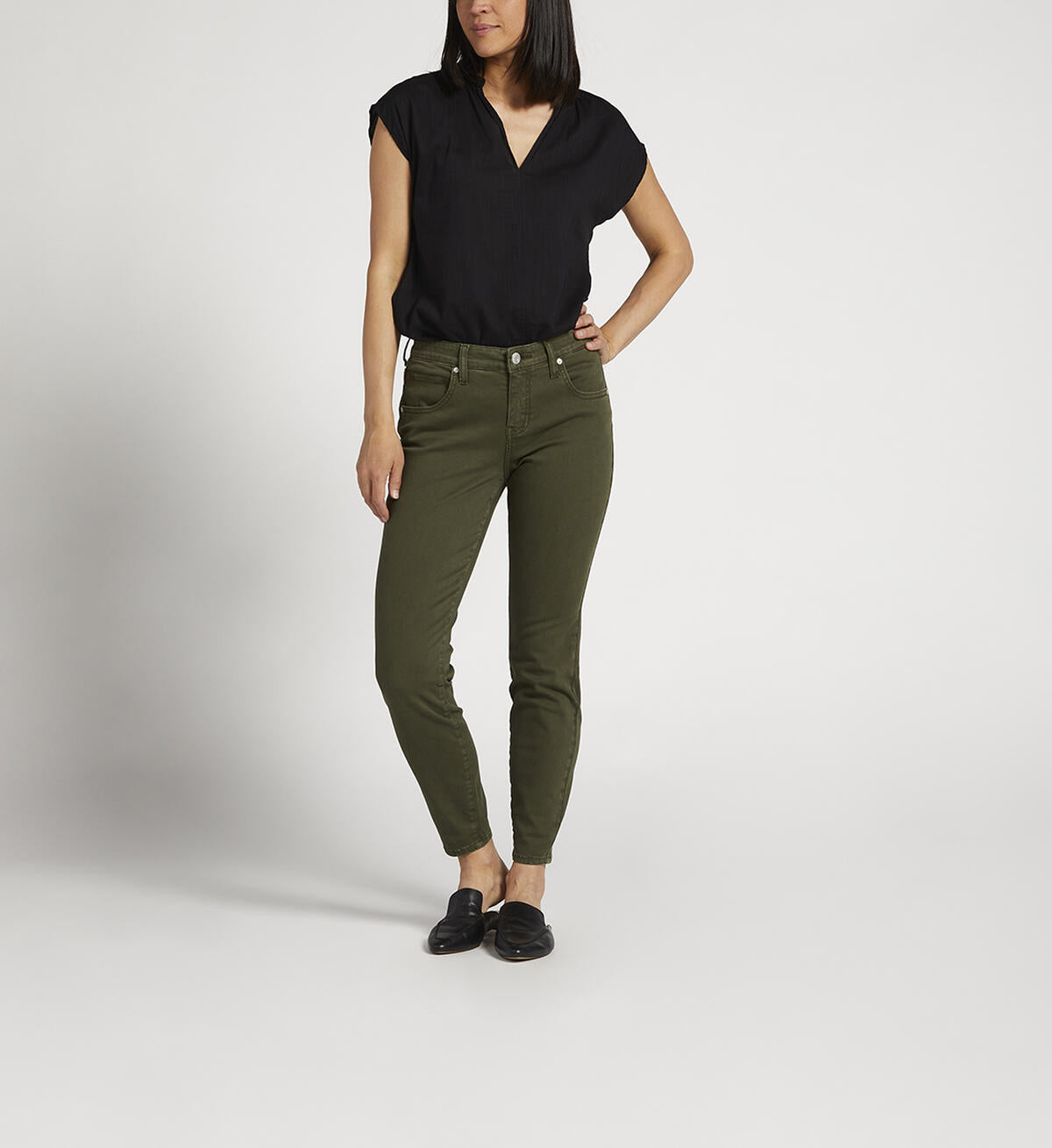 JAG Cecilia Mid Rise Skinny Pants