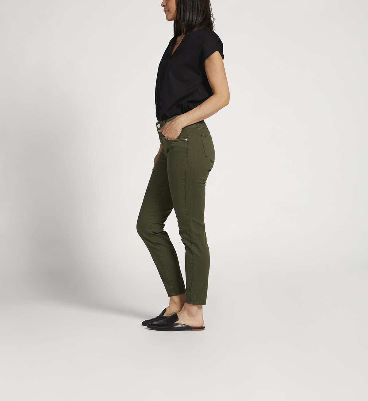 JAG Cecilia Mid Rise Skinny Pants