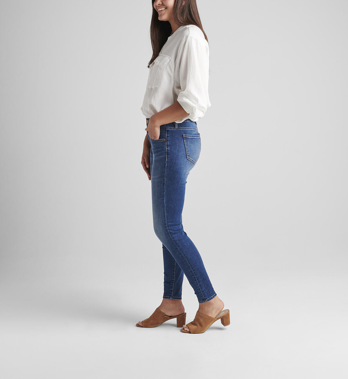 JAG Cecilia Skinny Jeans Thorne Blue