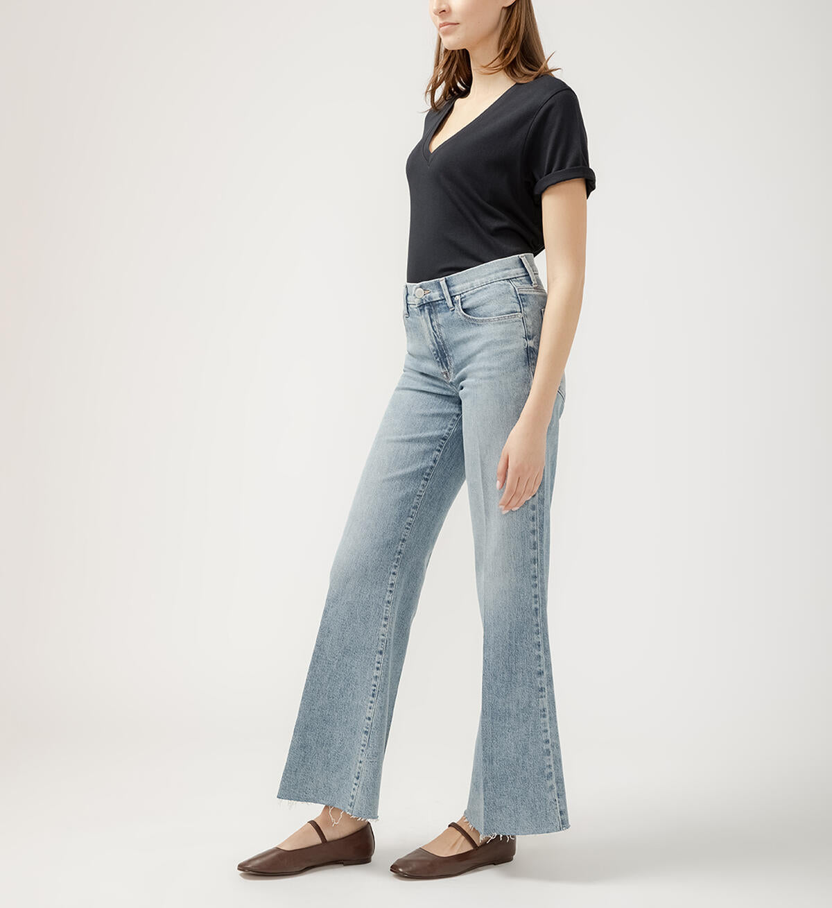 JAG 70s High Rise Wide Leg Jeans