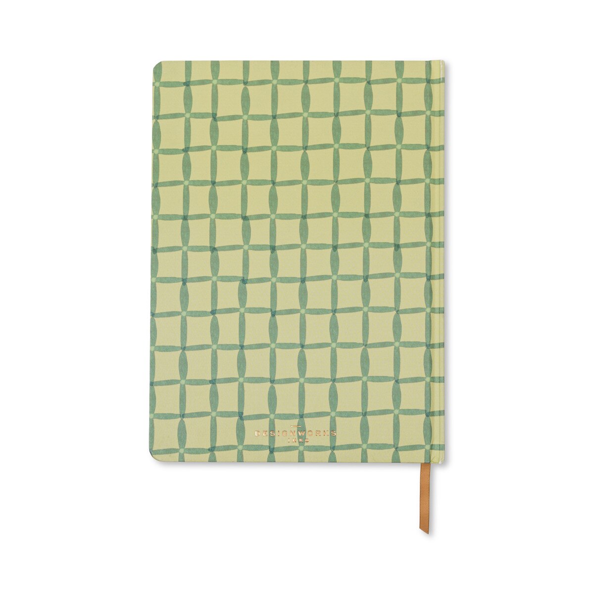 Green Lattice Jumbo Journal