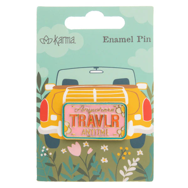Enamel Pins License Plate