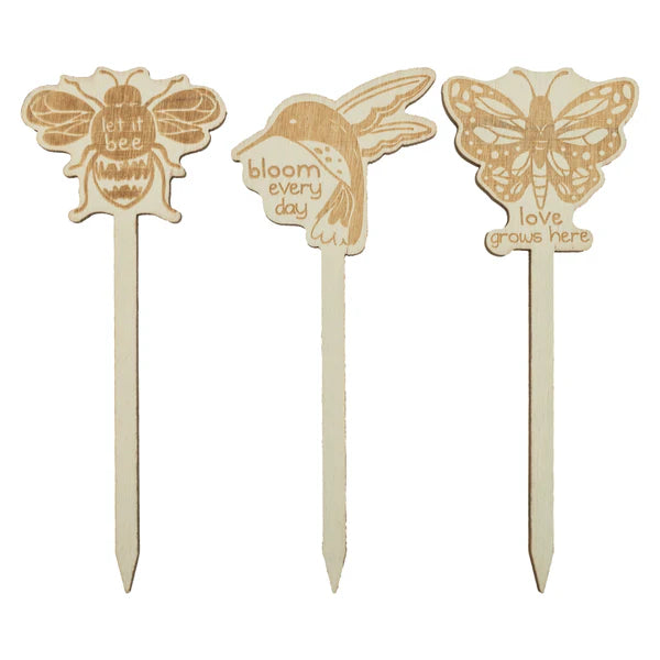 Plant Markers Bee