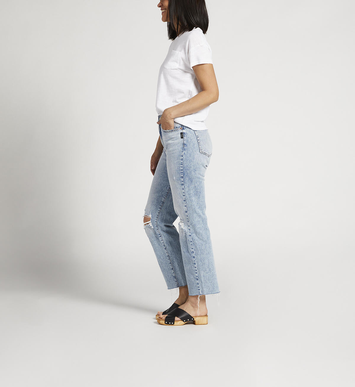 Silver Jeans Highly Desirable High Rise Straight Leg Jeans