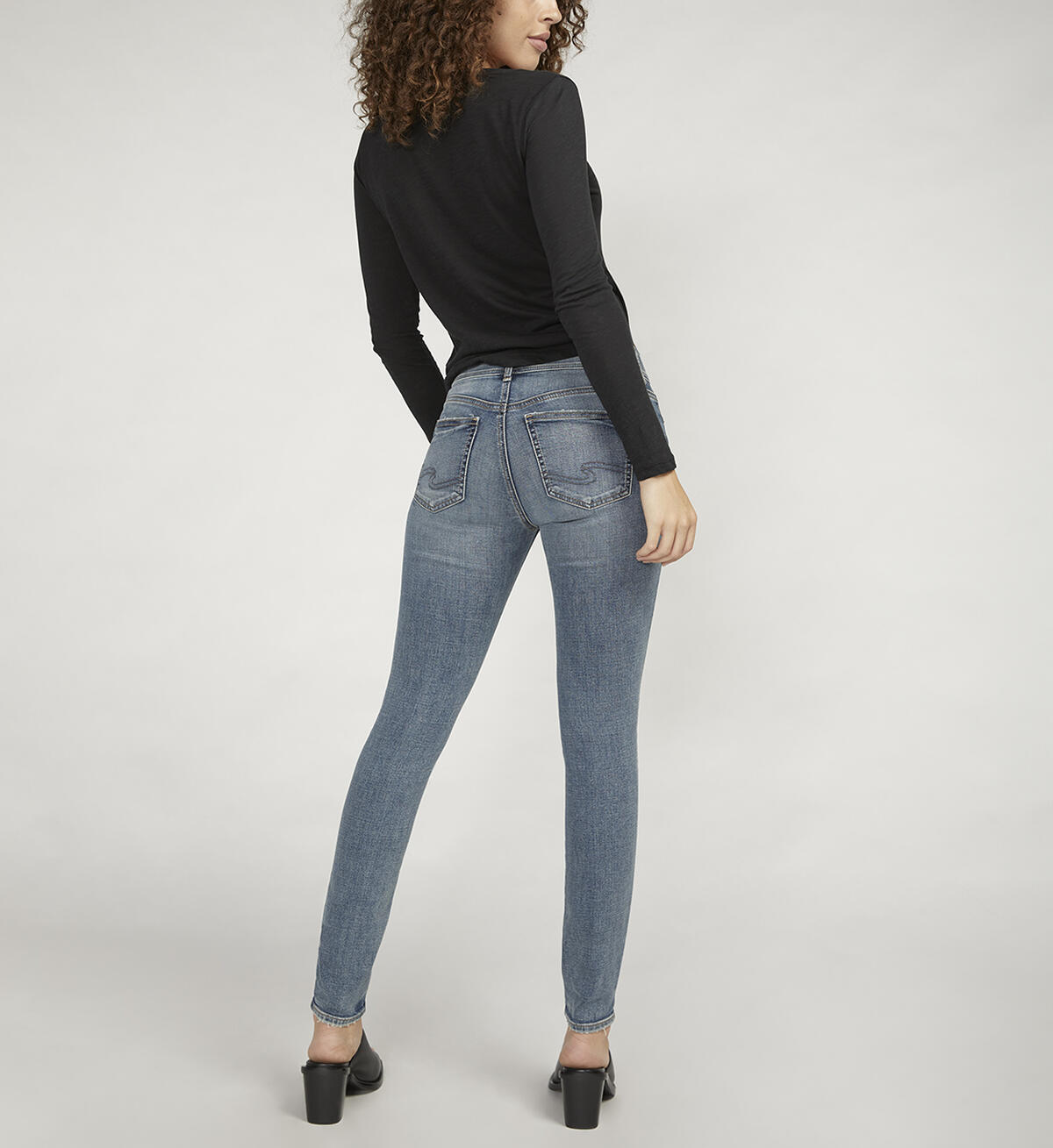 Silver Jeans Suki Mid Rise Skinny Jeans